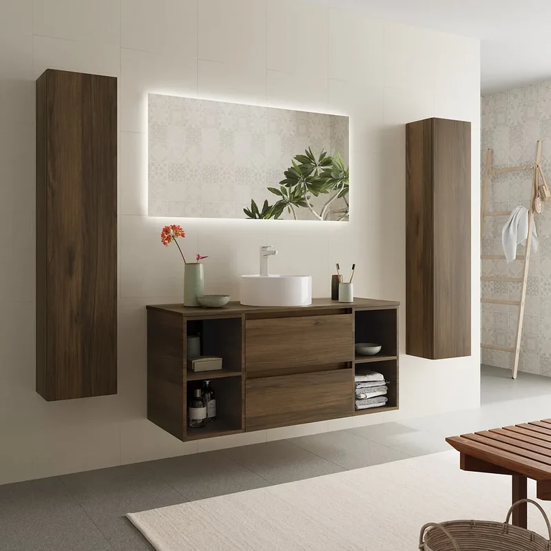 Mueble de Baño Lavabo sobre Encimera Salgar Bequia Plus 120 cm