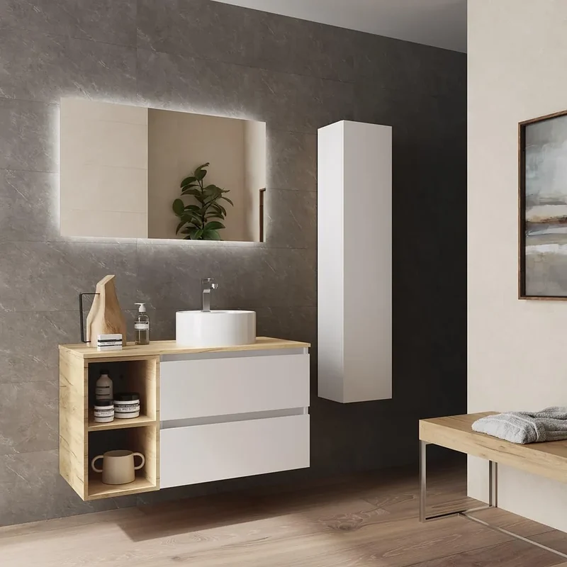 Mueble de Baño Salgar Bequia Blanco Mate