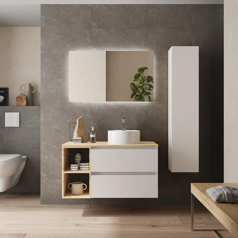 Mueble de Baño Salgar Bequia Blanco Mate