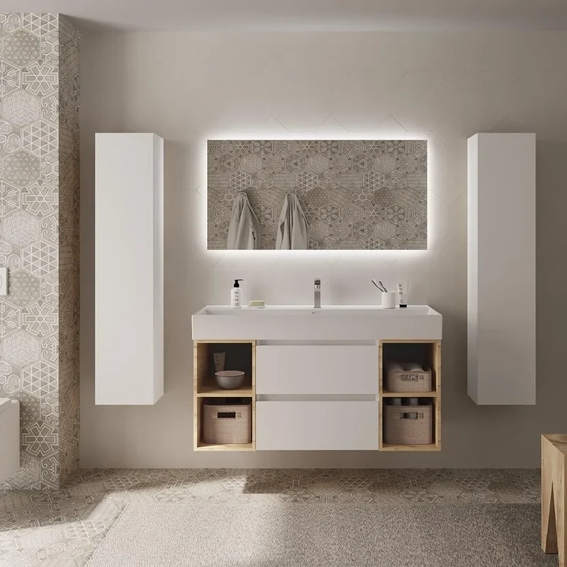 Mueble de Baño Salgar Bequia Blanco Mate