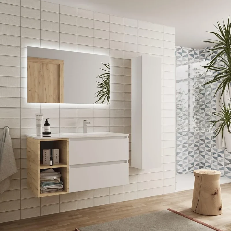 Mueble de Baño Salgar Bequia Blanco Mate