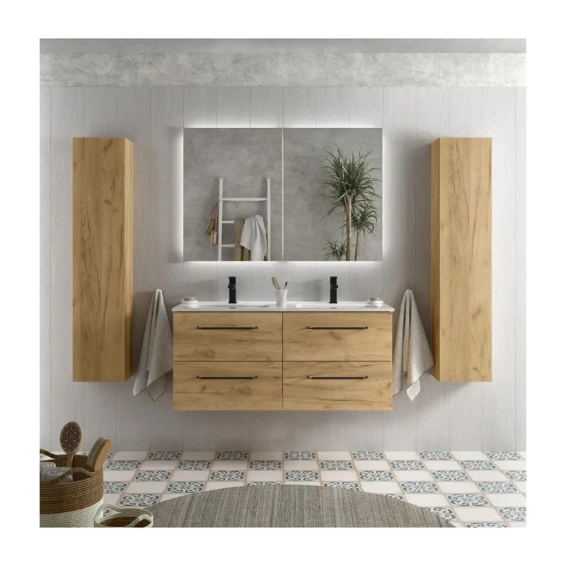 Mueble de Baño Suspendido con Lavabo Salgar