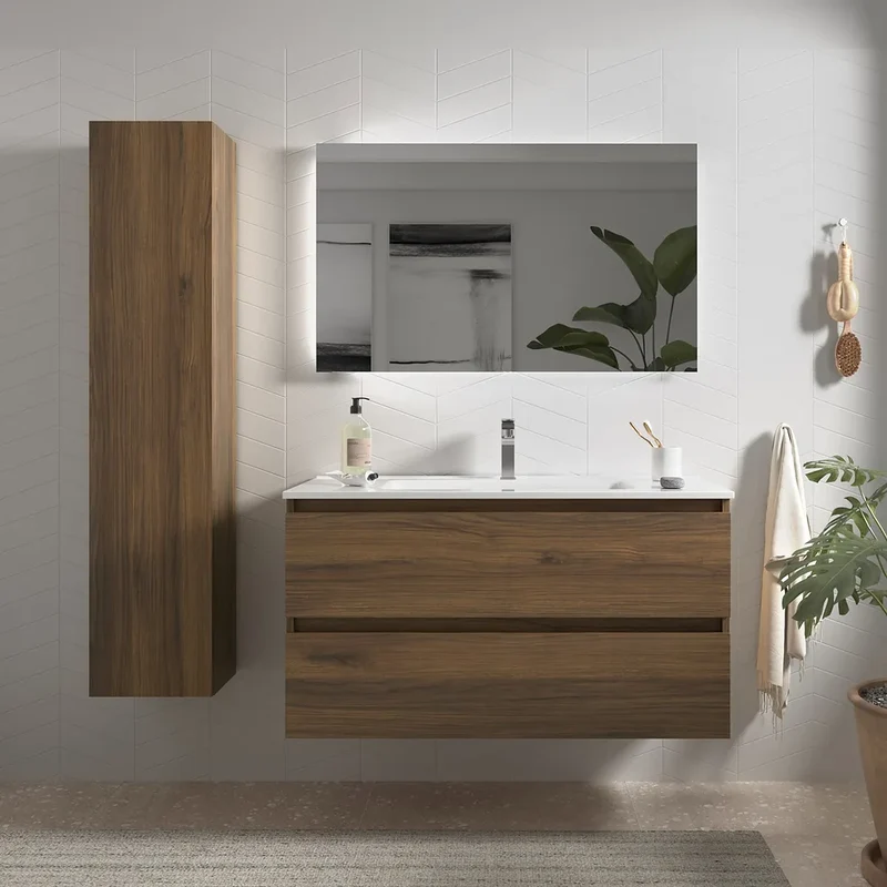 Mueble de Baño con Lavabo Salgar Bequia 70 cm