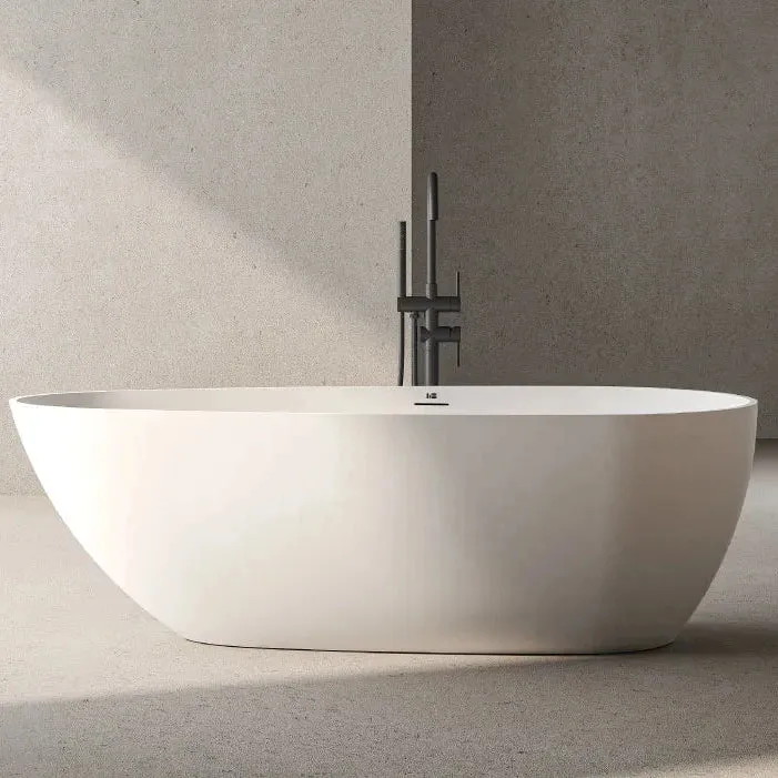 Bañera Exenta TAY en SolidSurface de Baños 10. 185X85x55 cm