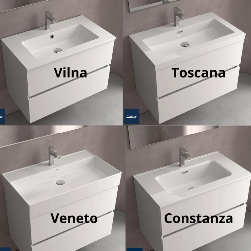 Mueble MODULAR SPIRIT de Salgar, 2 Cajones + Módulo 30cm | 12 Acabados | Suspendido