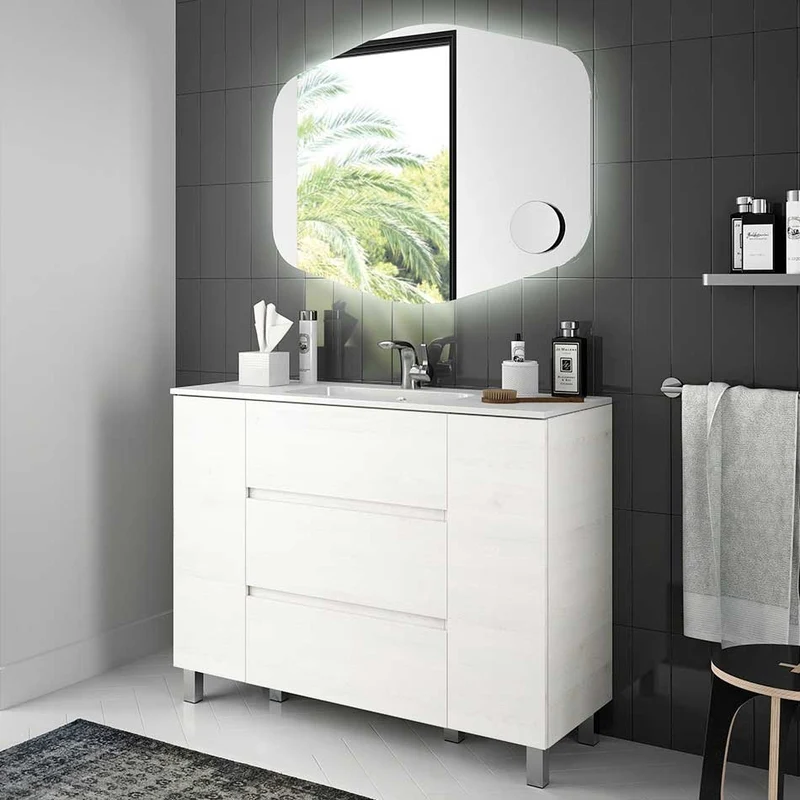 Mueble de Baño Modular SPIRIT de Salgar | 3 Cajones y 2 Módulos de 30 cm | Cajones Metálicos Grass