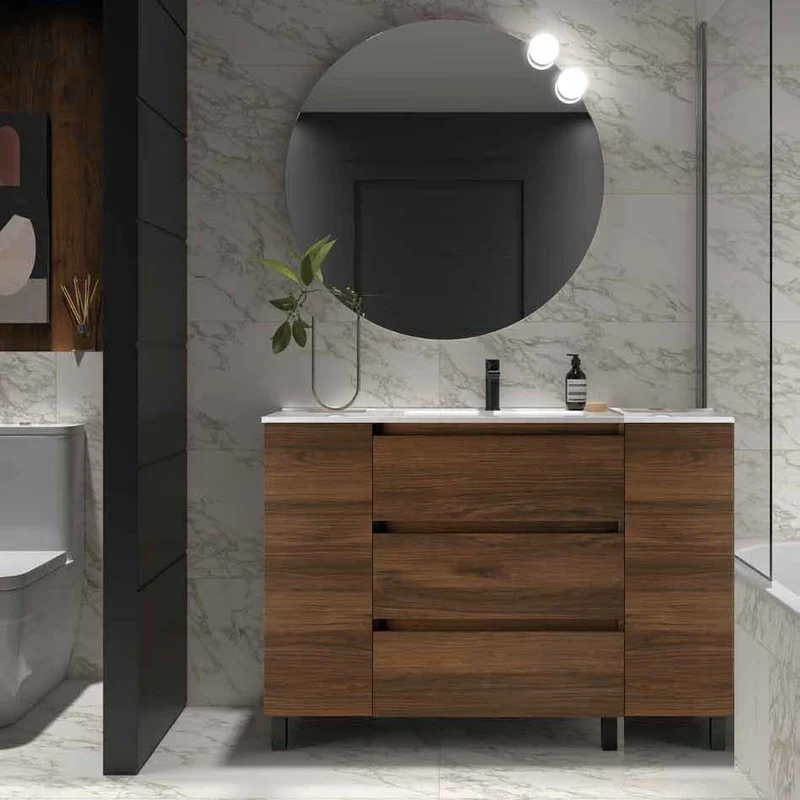 Mueble de Baño Modular SPIRIT de Salgar | 3 Cajones y 2 Módulos de 30 cm | Cajones Metálicos Grass