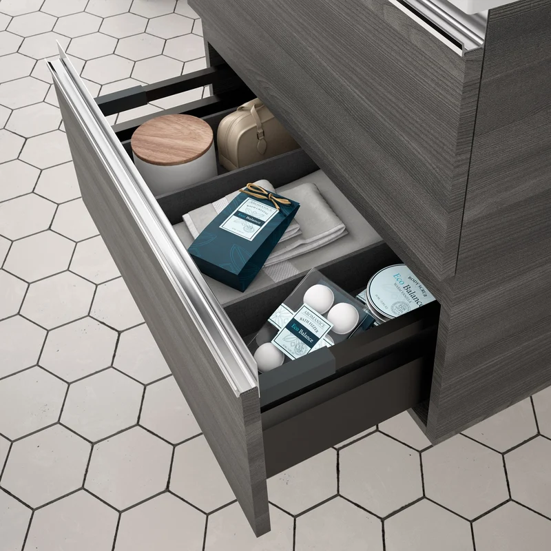 Mueble de Baño MODULAR SPIRIT Salgar | Mueble Suspendido con 2 Cajones y 2 Módulos de 30 cm