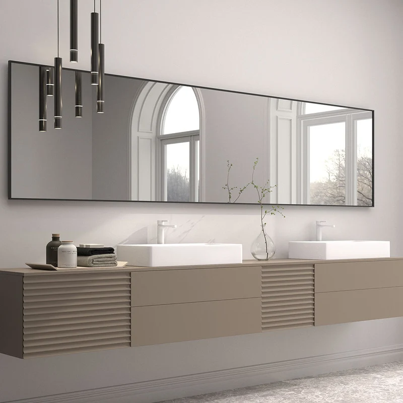 Espejo De Baño SAMOA | Marco Metálico Lacado | Colores Mate | EUROBATH | Garantía 3 Años