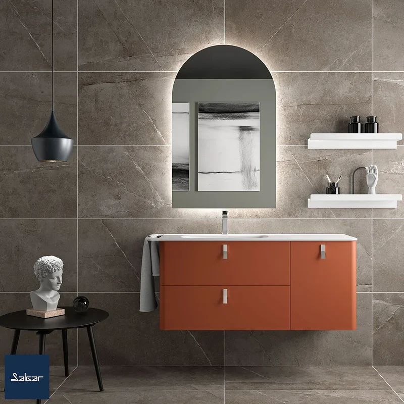 Mueble de Baño con Lavabo Salgar Uniiq 120 cm