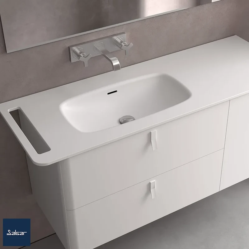 Mueble de Baño con Lavabo Salgar Uniiq 120 cm