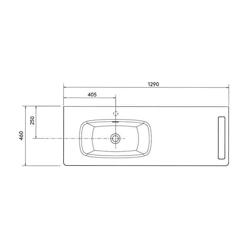 Mueble de Baño con Lavabo Salgar Uniiq 120 cm