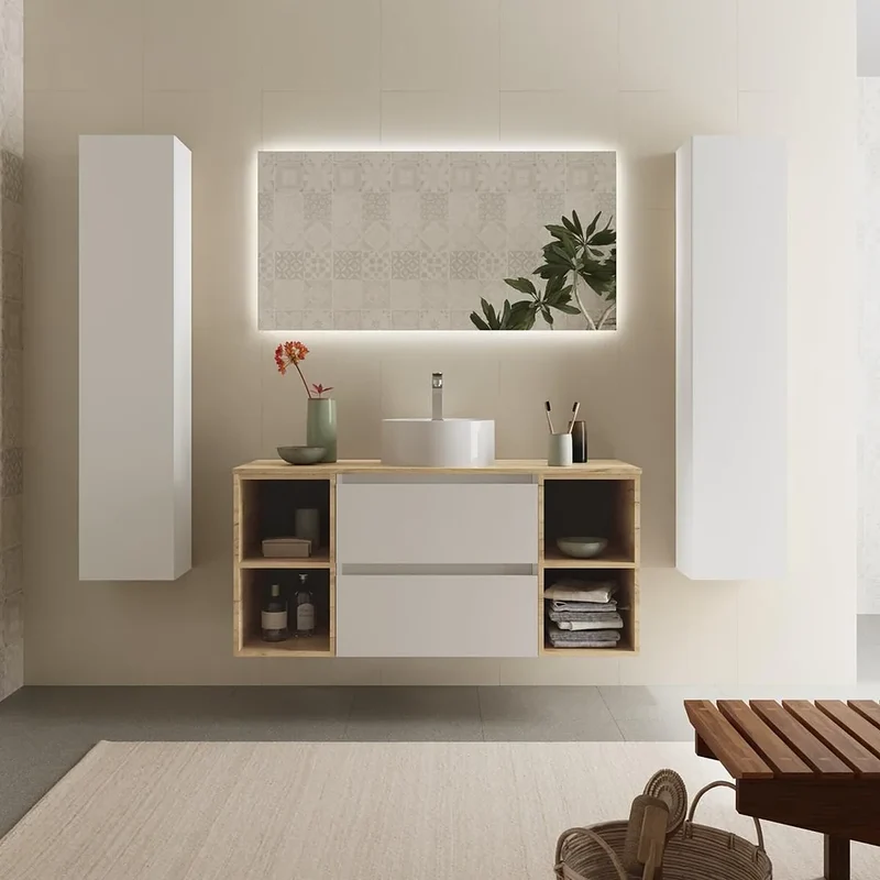 Mueble de Baño Salgar Bequia Blanco Mate