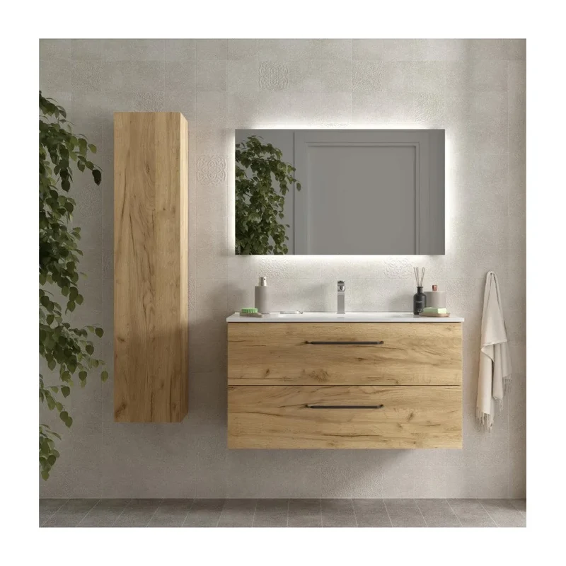 Mueble de Baño Suspendido con Lavabo Salgar