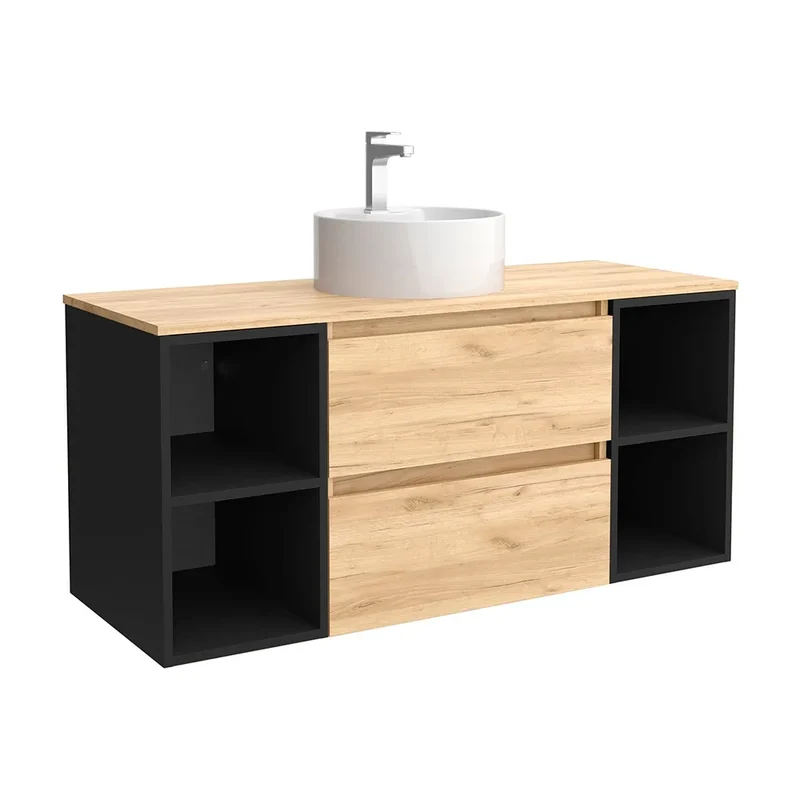 Mueble de Baño Salgar Bequia Negro Mate