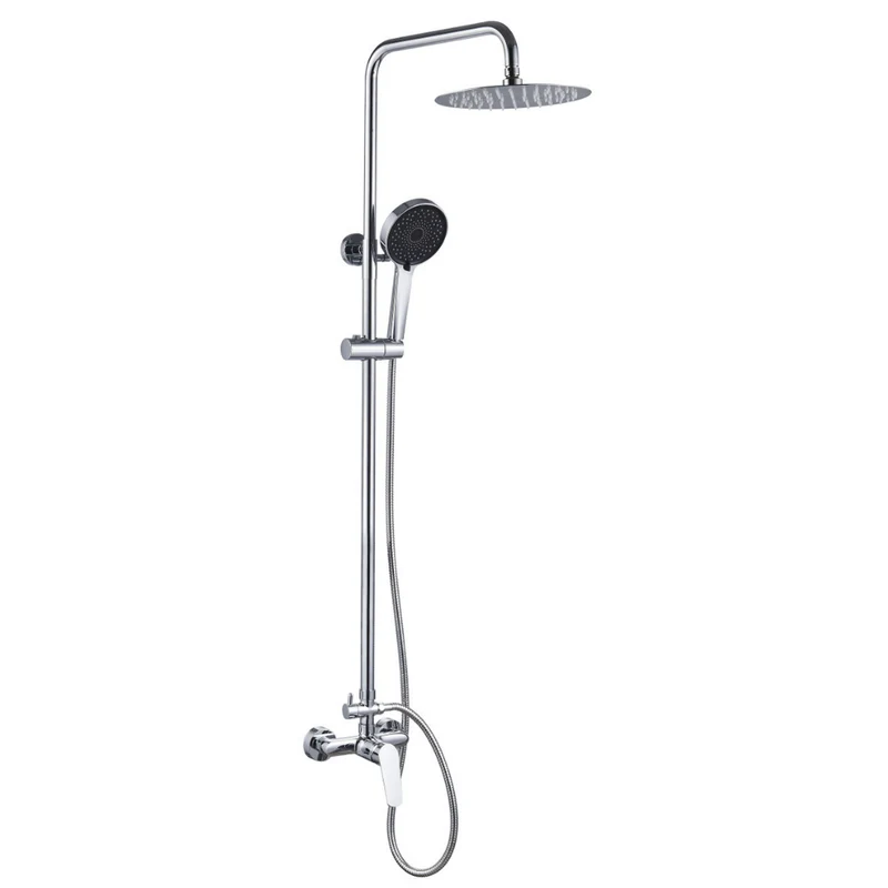 Columna de Ducha Monomando MALLORCA de Lluvibath | Cromo o Negro Mate