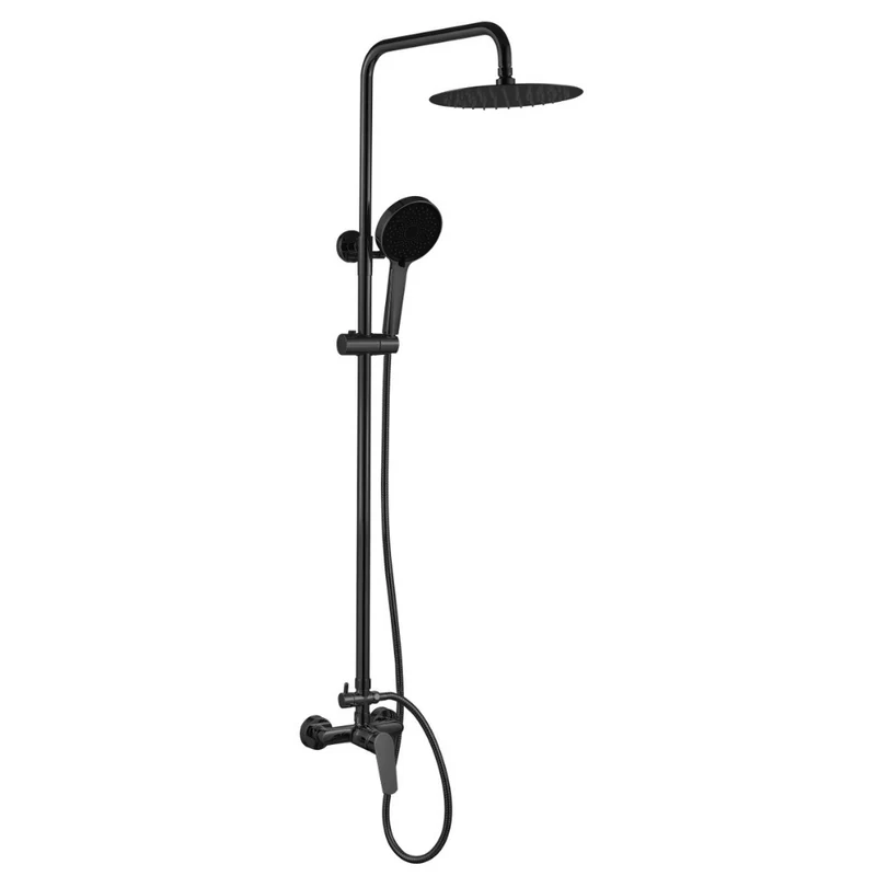 Columna de Ducha Monomando MALLORCA de Lluvibath | Cromo o Negro Mate