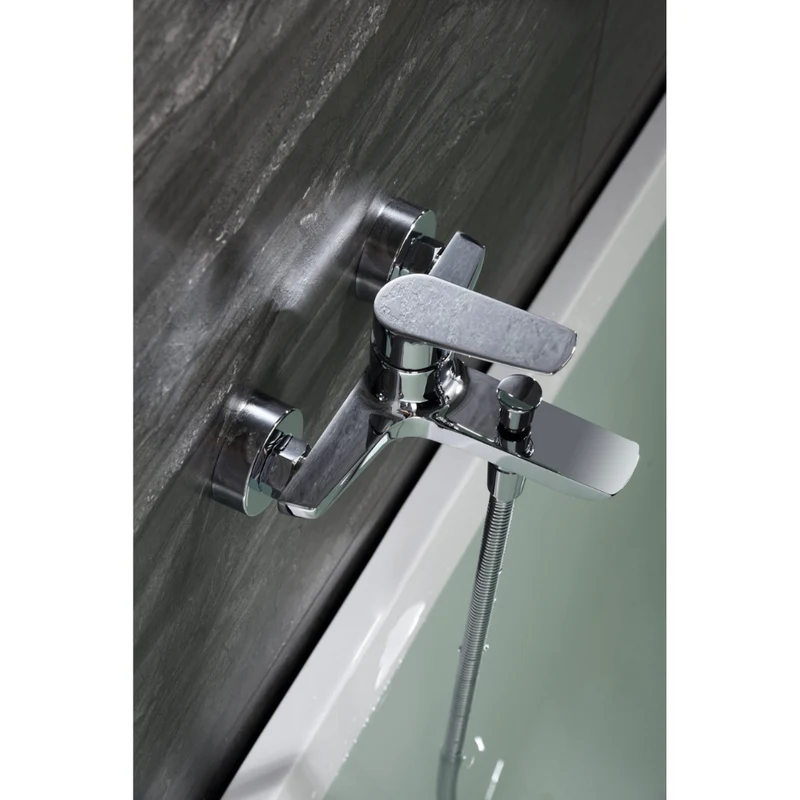 Mezclador de Baño y Ducha BÉLGICA en Cromo de Imex | Funcionalidad Y Calidad | Bdz044-4