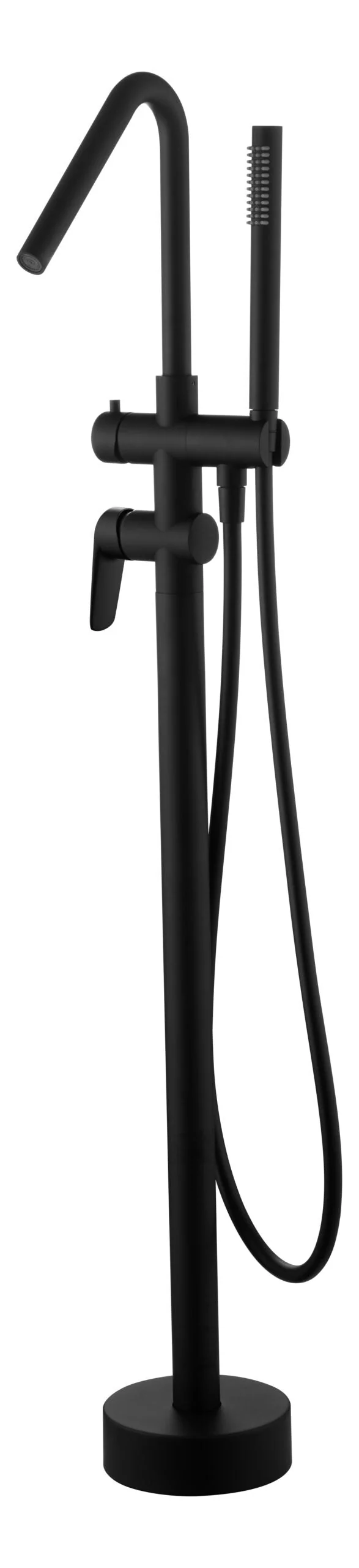 Grifo de Bañera Exenta Negro Mate BÉLGICA de Imex | Diseño Moderno y Elegante | BBEZ044/NG