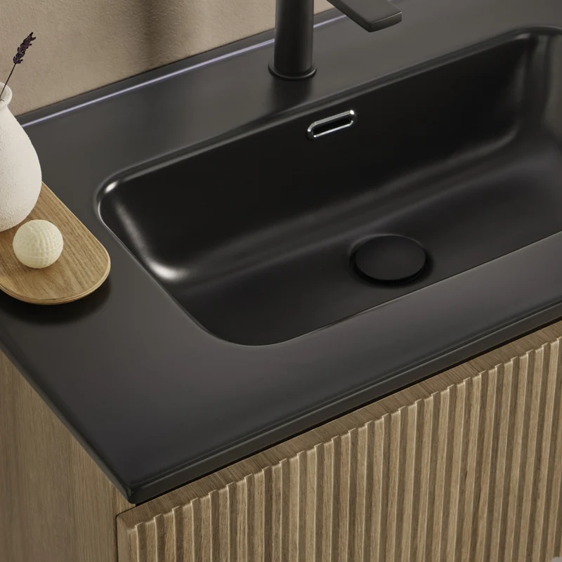 Mueble de Baño ETNA de Sanchis con 2 Cajones con Lavabo Cerámico | 7 Acabados