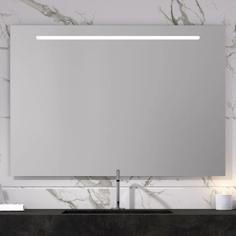 Espejo De Baño SAONA | Luz Led Superior Fría 5700k | Ideal Maquillaje | Ip44 | EUROBATH