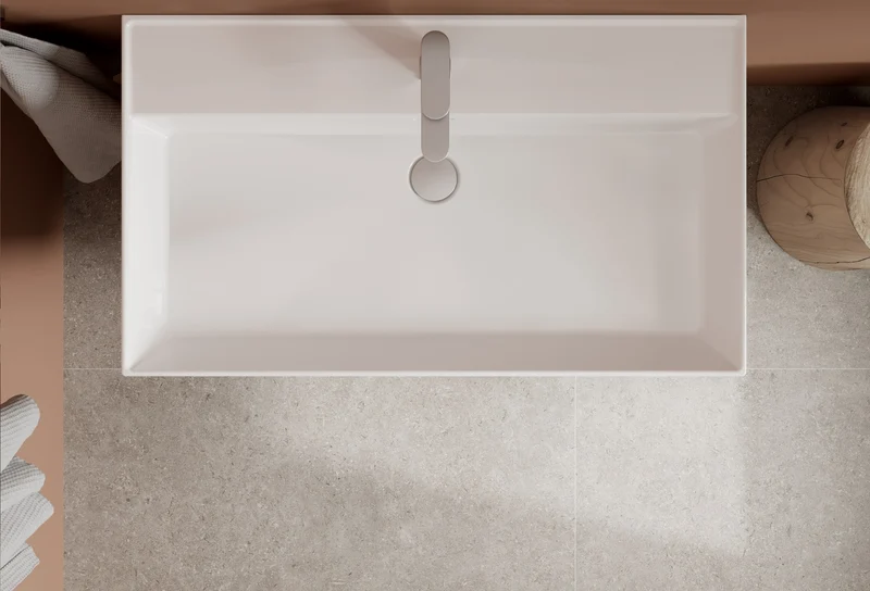 SALGAR 116110 YARA PLUS Mueble de Baño 1 poza Porcelana 120cm Roble
