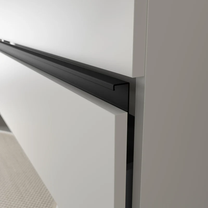 SALGAR 116073 BEQUIA PLUS METAL Mueble de Baño 1 poza Porcelana 120cm Blanco Mate