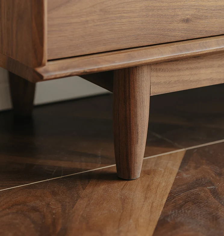 Grove Black Walnut TV Stand with Drawers