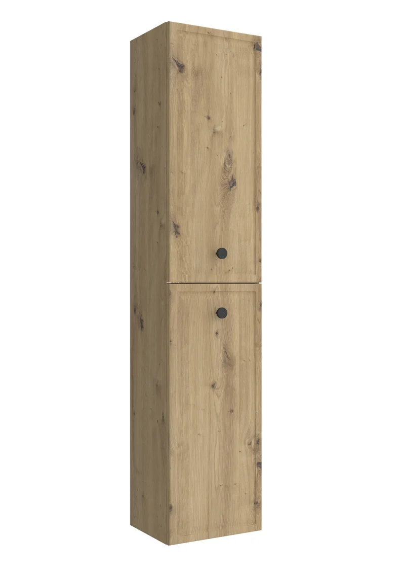 SALGAR 122029 RUNA Columna de baño 30cm Roble