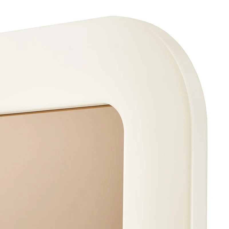 Lisbon - Wall Mirror - Silken Matte Cream