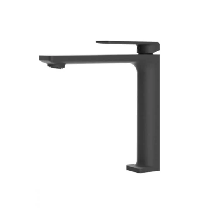 Grifo De Lavabo Alto Negro Mate FIJI | Diseño Moderno | Acabado Antihuellas | Imex