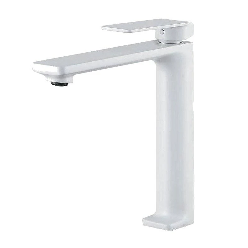 Grifo Lavabo Alto Blanco Mate FIYI | Diseño Moderno y Minimalista | Acabado Antihuellas | Imex