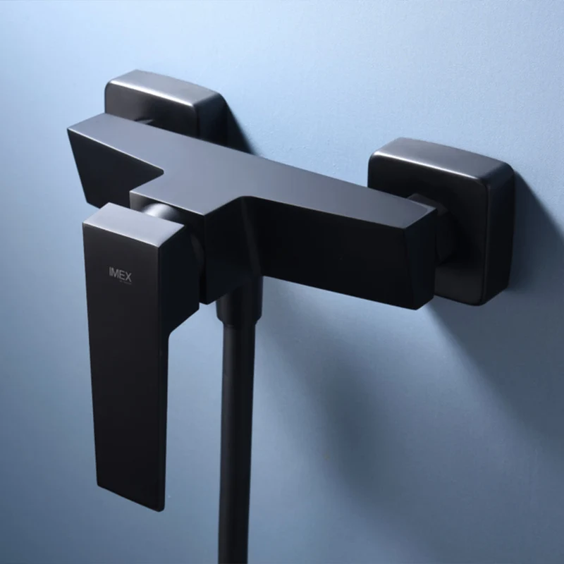 Kit Ducha Monomando ART de Imex Negro Mate | Diseño Compacto y Moderno