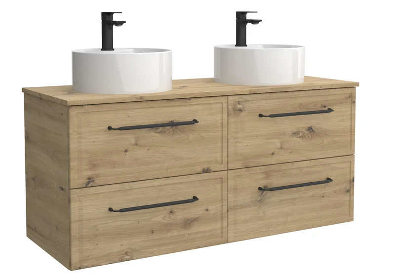 SALGAR 121837 RUNA Mueble+Lavabo LISBOA 120cm Roble