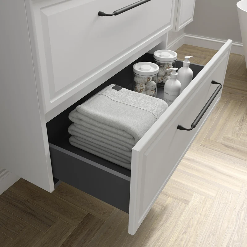 SALGAR 121805 RUNA Mueble+Lavabo VILNA 160cm Blanco Mate
