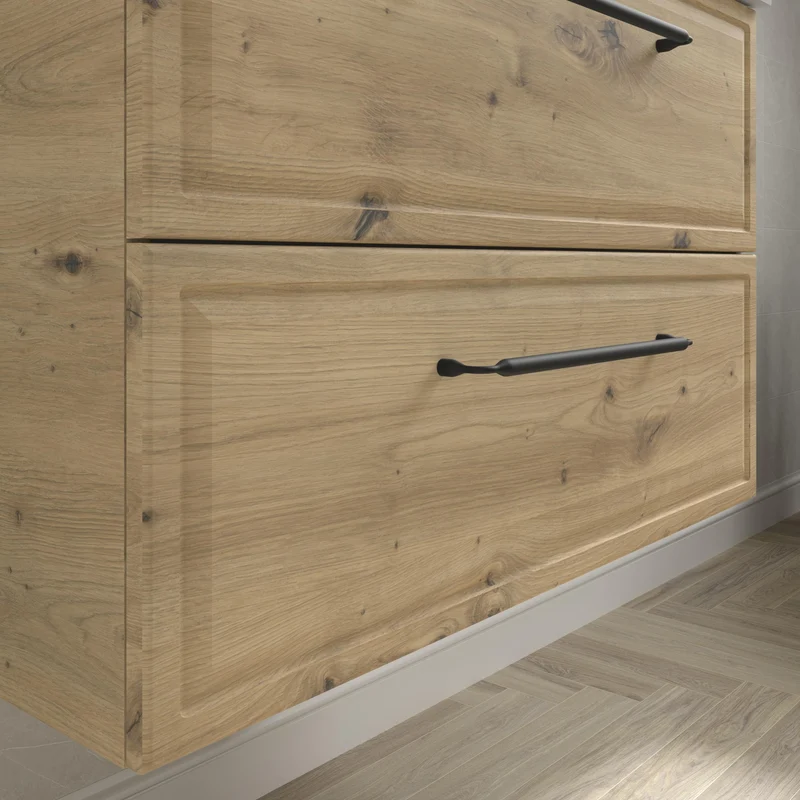 SALGAR 121803 RUNA Mueble+Lavabo TOSCANA 140cm Roble
