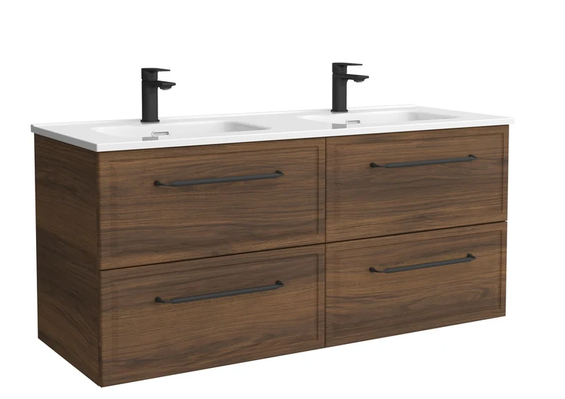 SALGAR 121800 RUNA Mueble+Lavabo IBON 120cm Nogal