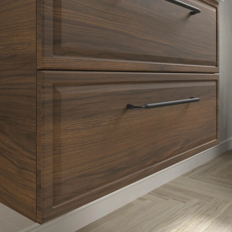 SALGAR 121800 RUNA Mueble+Lavabo IBON 120cm Nogal