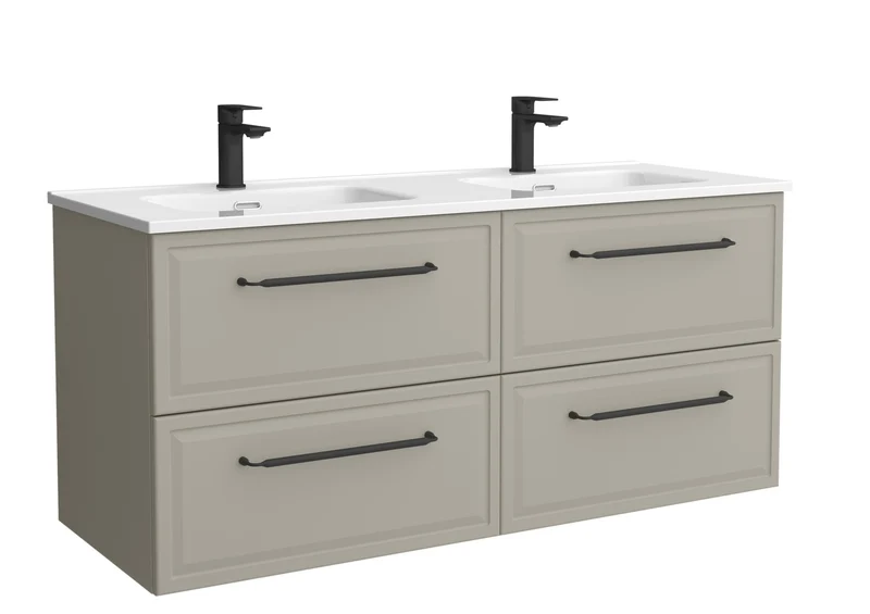 SALGAR 121798 RUNA Mueble+Lavabo IBON 120cm Gris mate