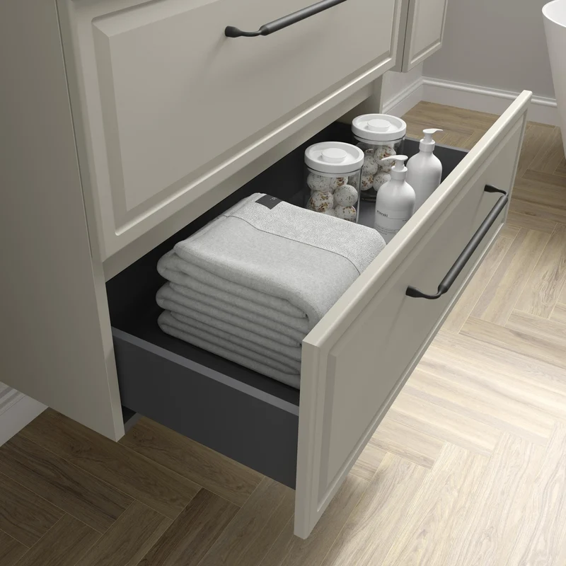 SALGAR 121798 RUNA Mueble+Lavabo IBON 120cm Gris mate