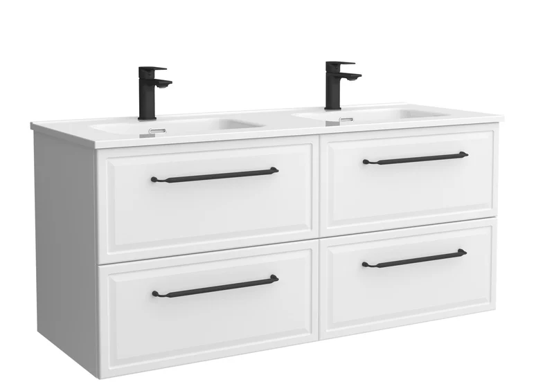 SALGAR 121797 RUNA Mueble+Lavabo IBON 120cm Blanco Mate