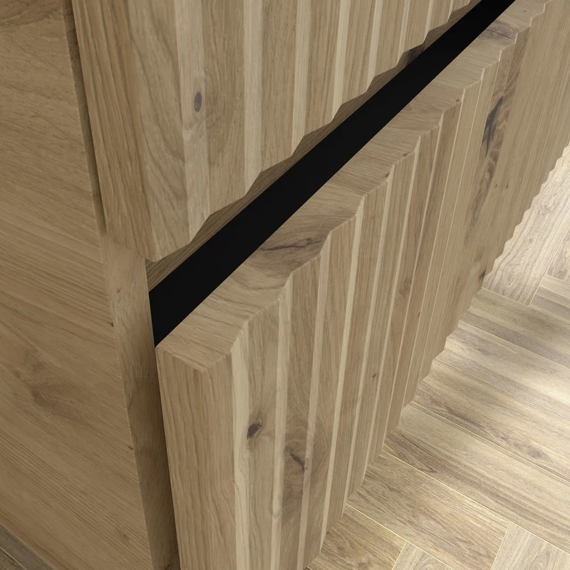 SALGAR 121775 KIRA Mueble+Lavabo LISBOA 120cm Roble