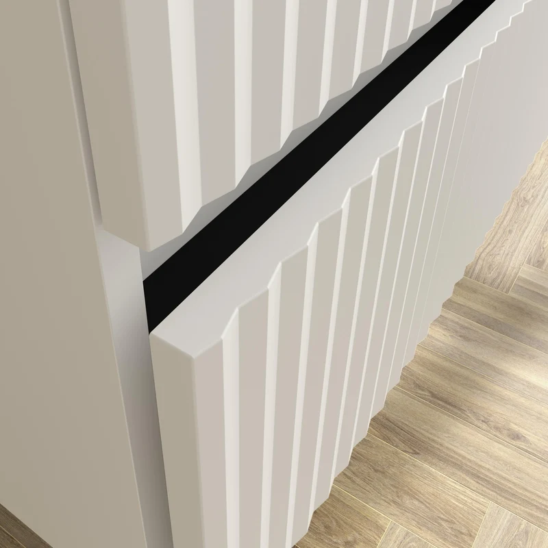 SALGAR 121752 KIRA Mueble+Lavabo VILNA 160cm Blanco Mate