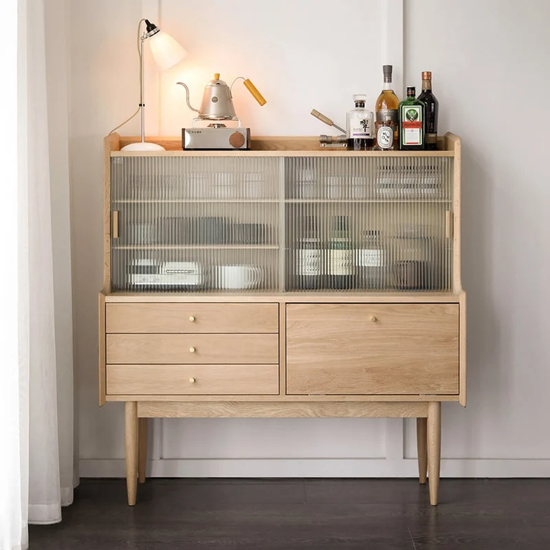 Glamour Relax Space Oak Wood Kitchen Cupboard