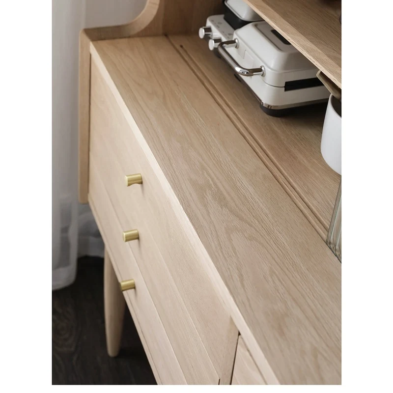 Glamour Relax Space Oak Wood Kitchen Cupboard