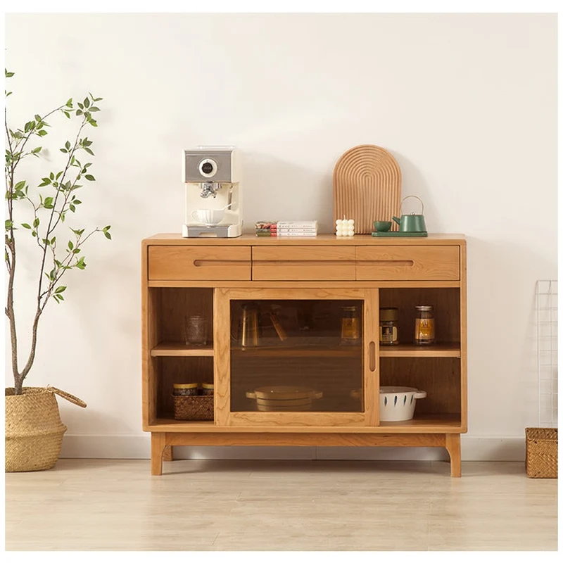 Mosaic Solid Cherry Wood Cupboard