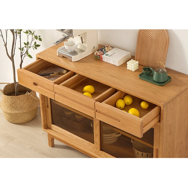Mosaic Solid Cherry Wood Cupboard