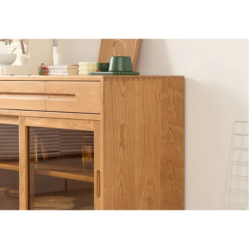 Mosaic Solid Cherry Wood Cupboard