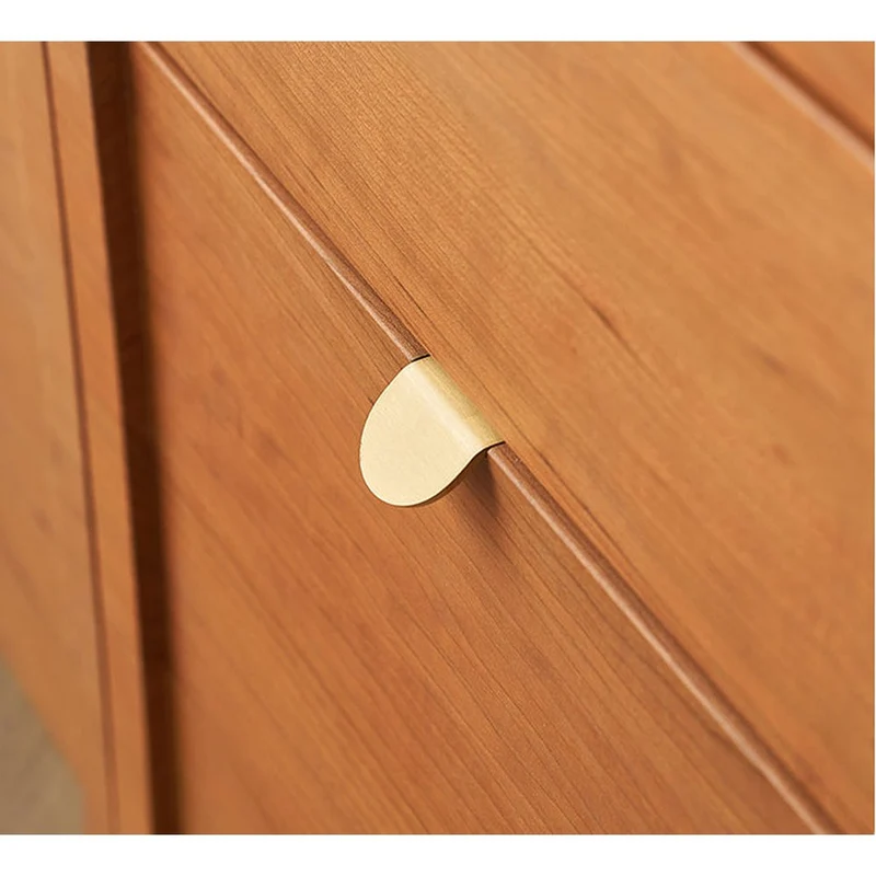 Pristine Arch Door Design Cherry Wood Sideboard