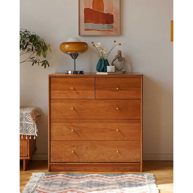Ember Classic Style Cherry Wood Dresser